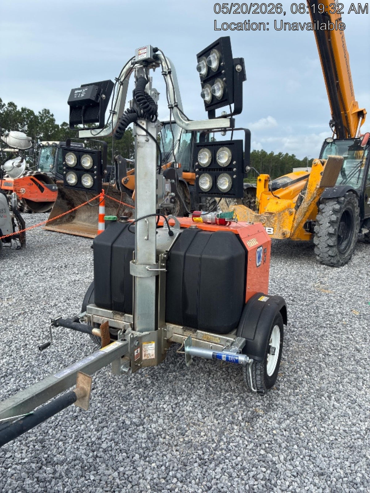 2023 Wanco WLTT-4MM4K Diesel, Deep Sea Controller, Shore Power Plug, Auto Start, (4) 350W LED Floodlights, 4kW Generator, 60 Gal Fuel Tank, 2" Ball, T3