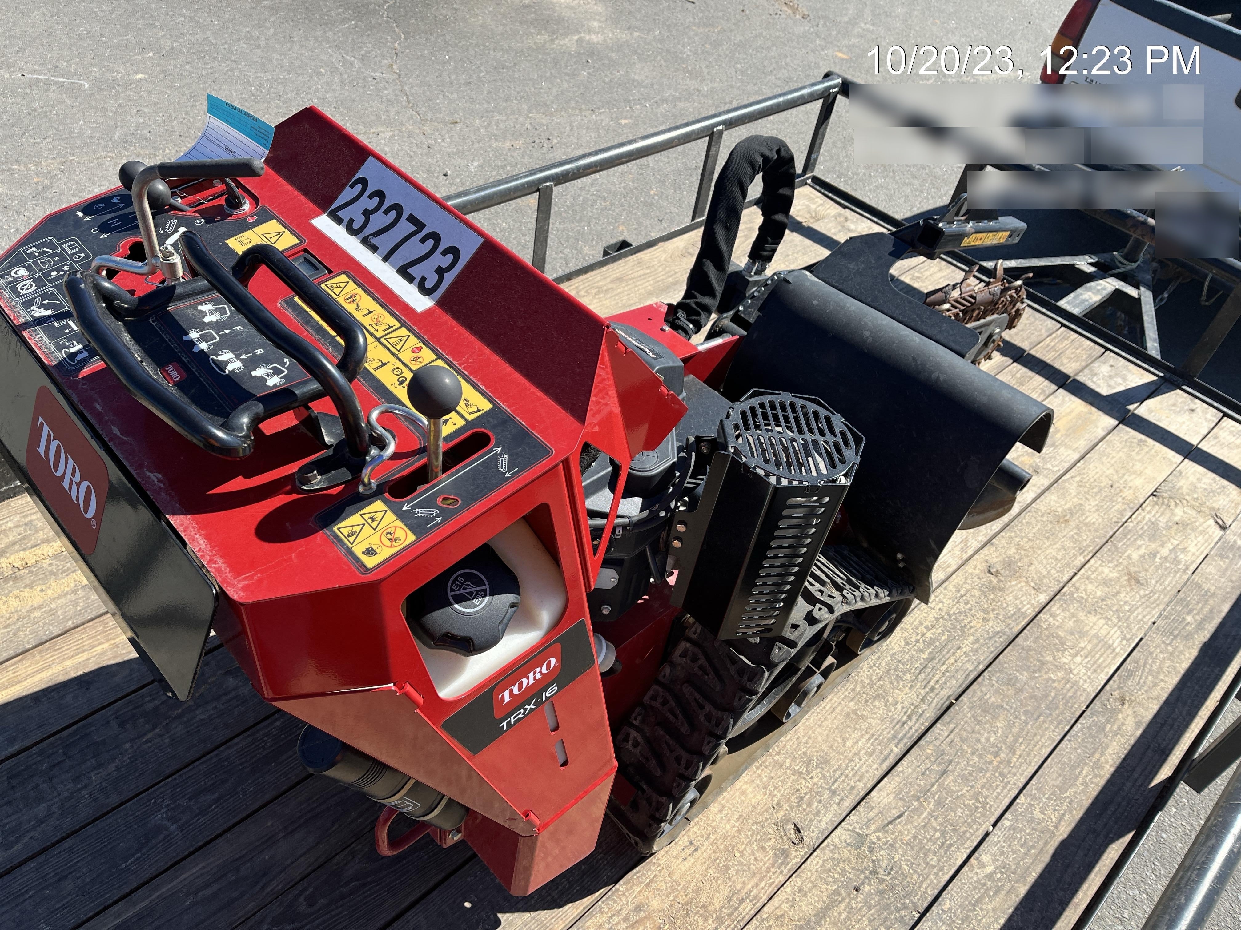 2022 TORO TRX-16