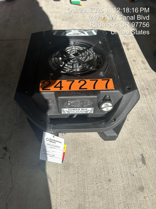 2022 PHOENIX AirMAX Radial Air Mover