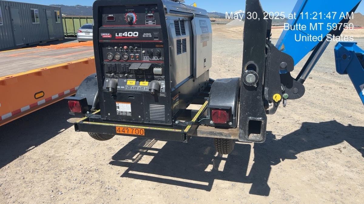 2024 Lincoln Electric LE400 Kubota V1505, Trlr, Cable Rack, Light Kit, ES Decals, T3