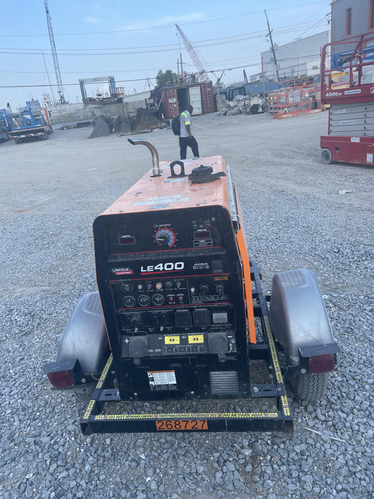 2022 Lincoln Electric LE400 Kubota V1505, Trlr, Cable Rack, Light Kit, ES Decals, T3