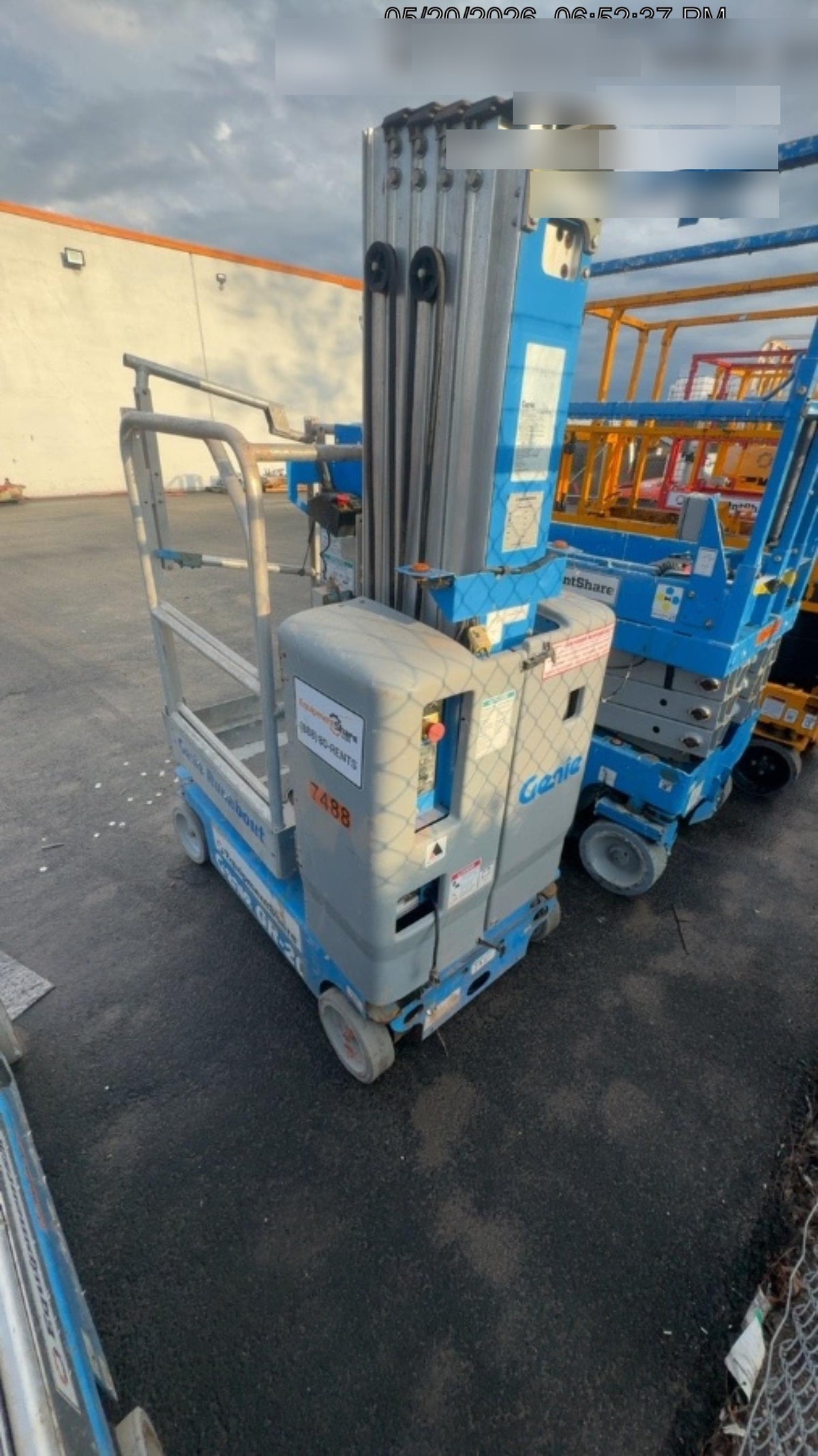 2018 GENIE GR-20