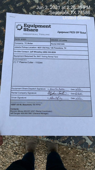 2020 LINCOLN ELECTRIC TOMAHAWK 1000