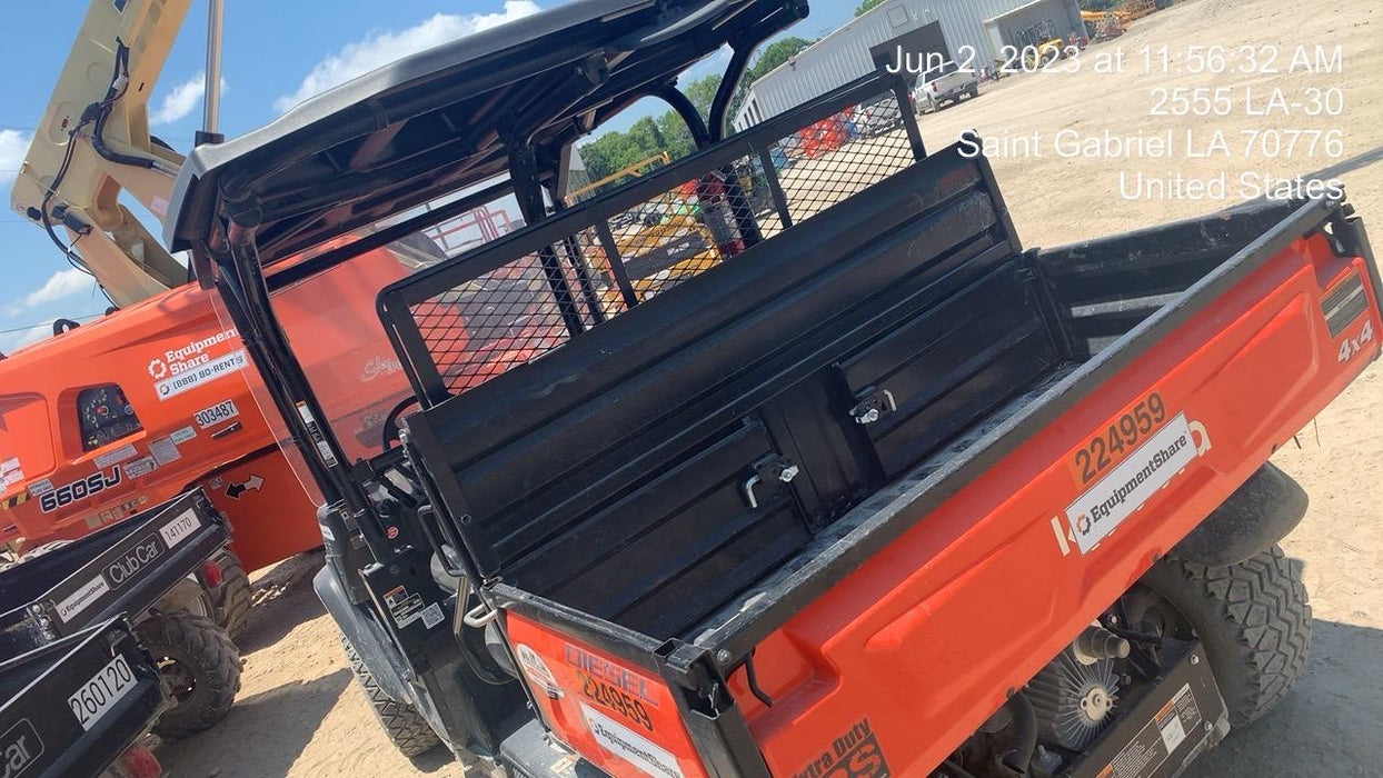2022 Kubota RTV-X1140W-H Plastic Canopy, Windshield Acrylic Clear, LED Strobe Light, Wire Harness Kit, Back up Alarm
