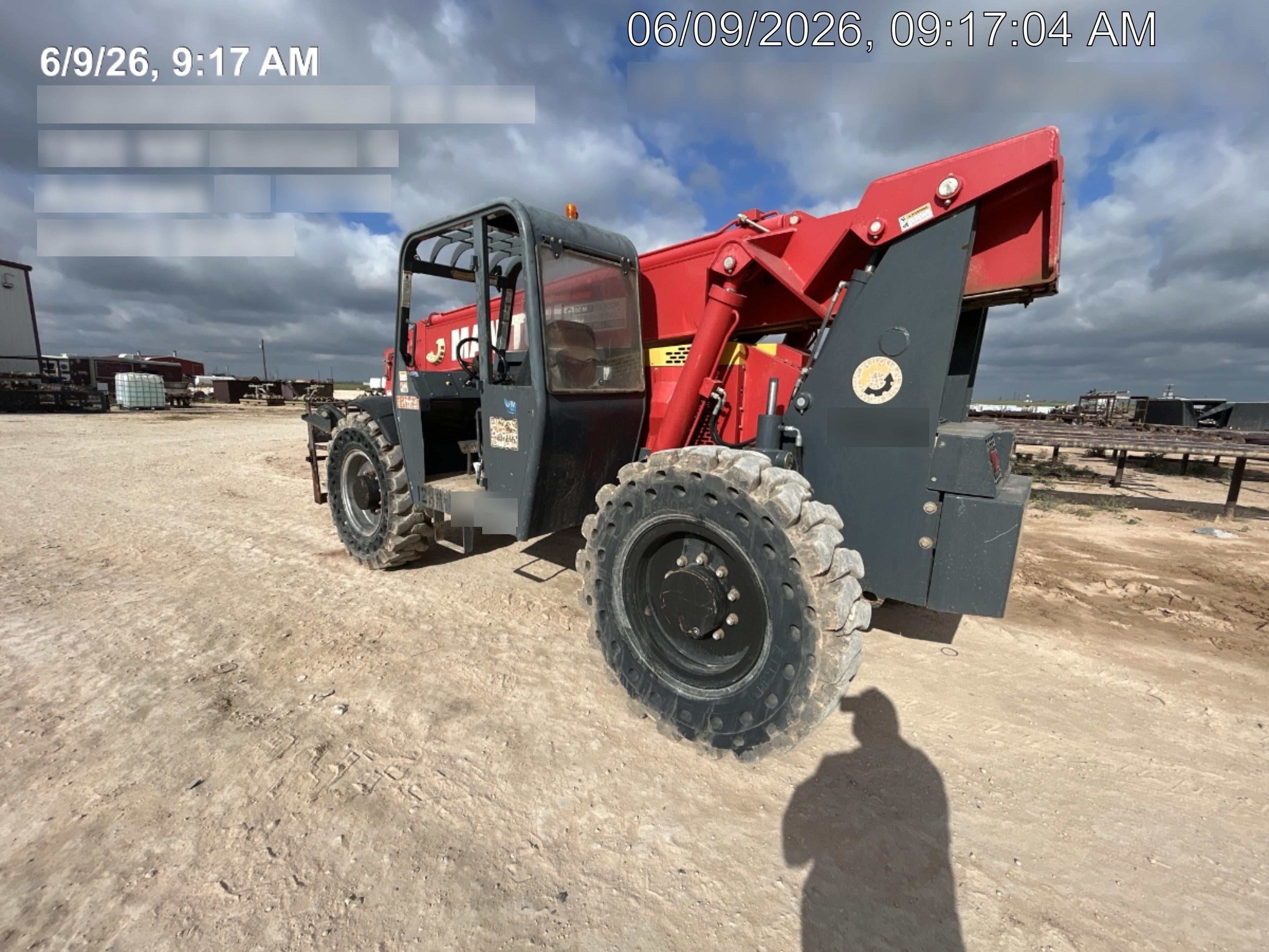 2018 Manitou MTA10055 Manitou MTA10055 - Canopy, Worklights, Beacon, 66" Carriage, 60" Forks, Solid Tires, Aux Hydraulics