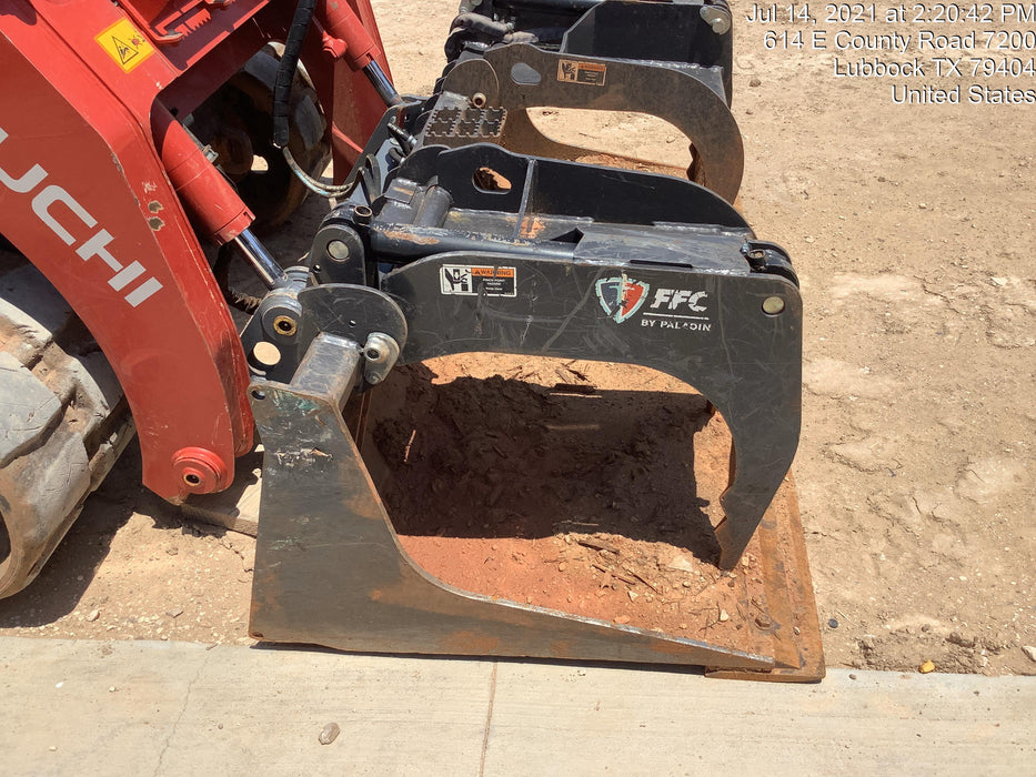 2019 PALADIN 76" Scrap Grapple Bucket - Paladin