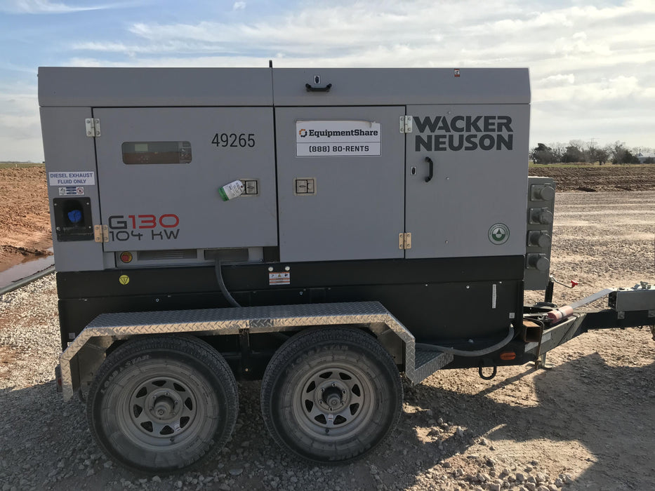 2019 WACKER NEUSON G130