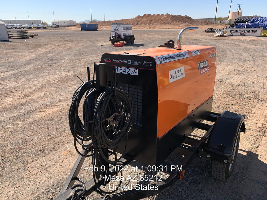 2021 Lincoln Electric Vantage 322 VANTAGE 322 READY-PAK 3