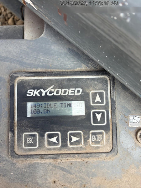 2020 Skyjack SJIII-3219 Solid NM Tires, Half height spring hinged entry gate, Dual Beacons, 800W Inverter