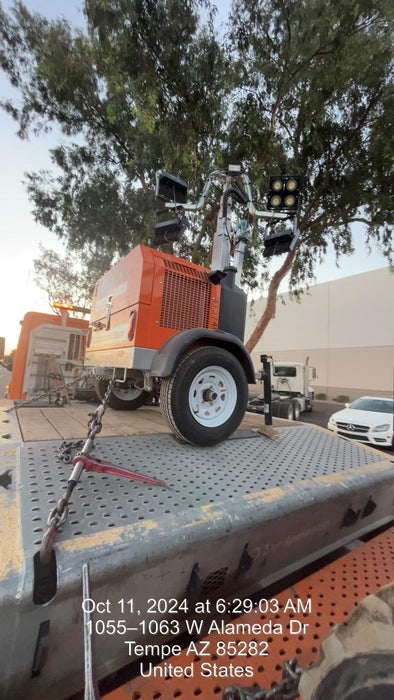 2024 Wanco WLTT-4MM4K Diesel, Deep Sea Controller, Shore Power Plug, Auto Start, (4) 350W LED Floodlights, 4kW Generator, 60 Gal Fuel Tank, 2" Ball, T3