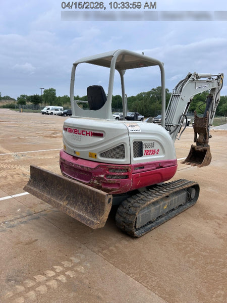 2021 TAKEUCHI TB235-2R