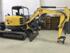 2019 Wacker Neuson EZ53 Open ROPS, Long Dipperstick, T4, VDS Manual QC, Buckets: 12/18/24"