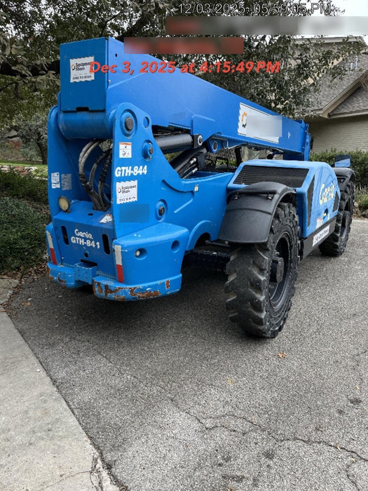 2020 Genie GTH-844 Canopy, Solid Tires, Work Lights, Beacon, Aux Hydraulics, Back up Alarm, Lifting Eye
