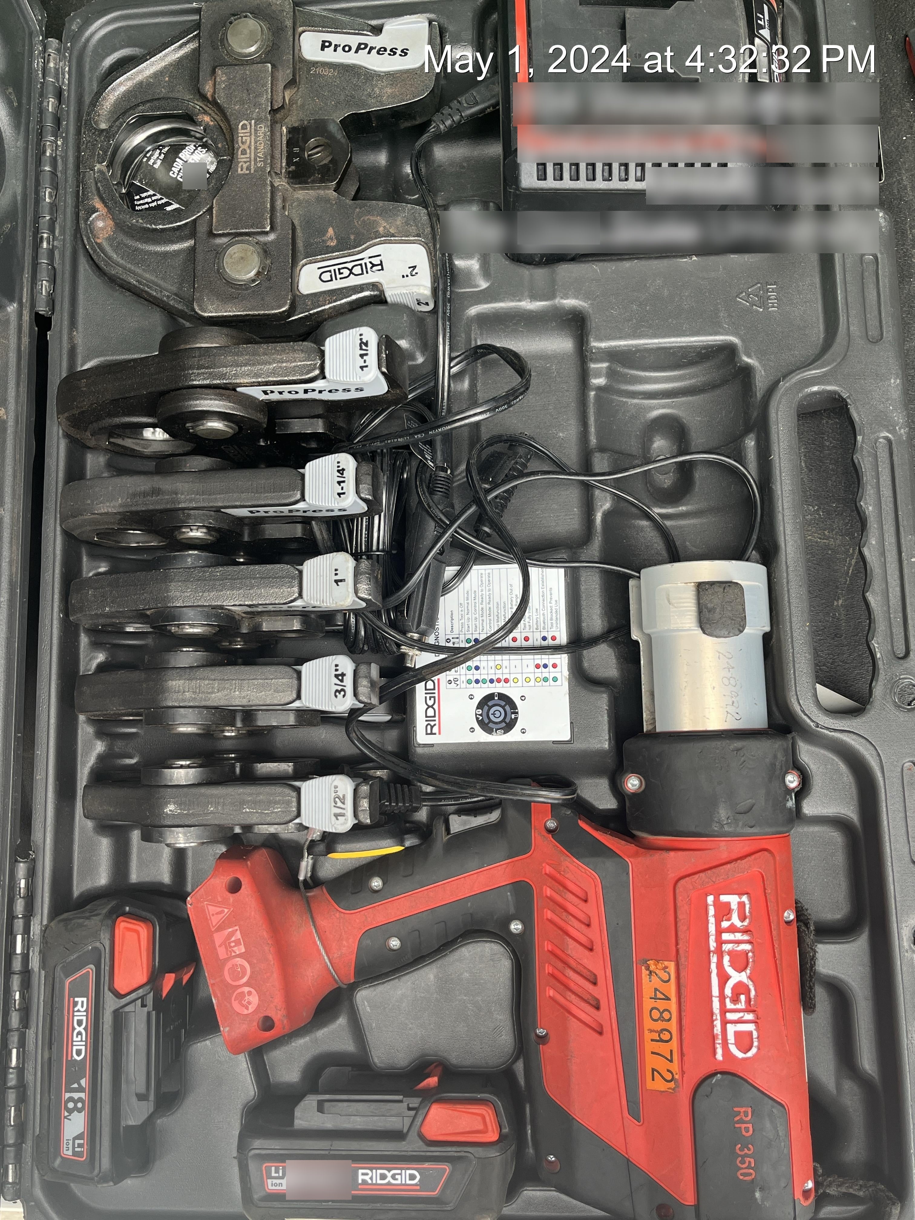 2022 RIDGID RP350