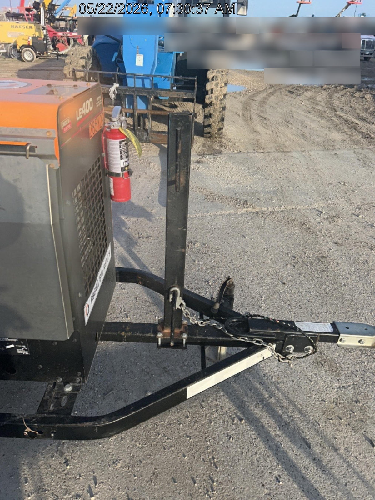 2022 Lincoln Electric LE400 Kubota V1505, Trlr, Cable Rack, Light Kit, ES Decals, T3