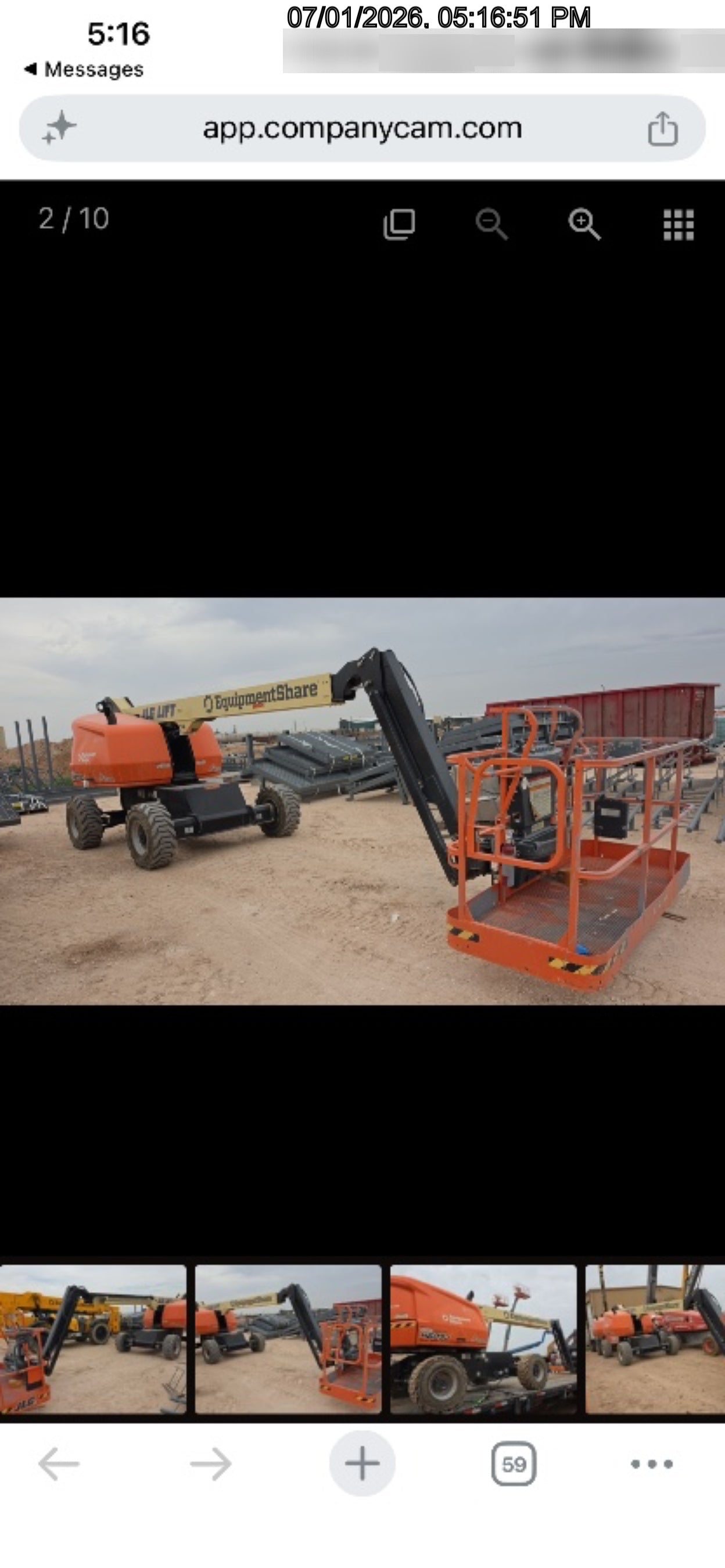 2024 JLG 660SJ
