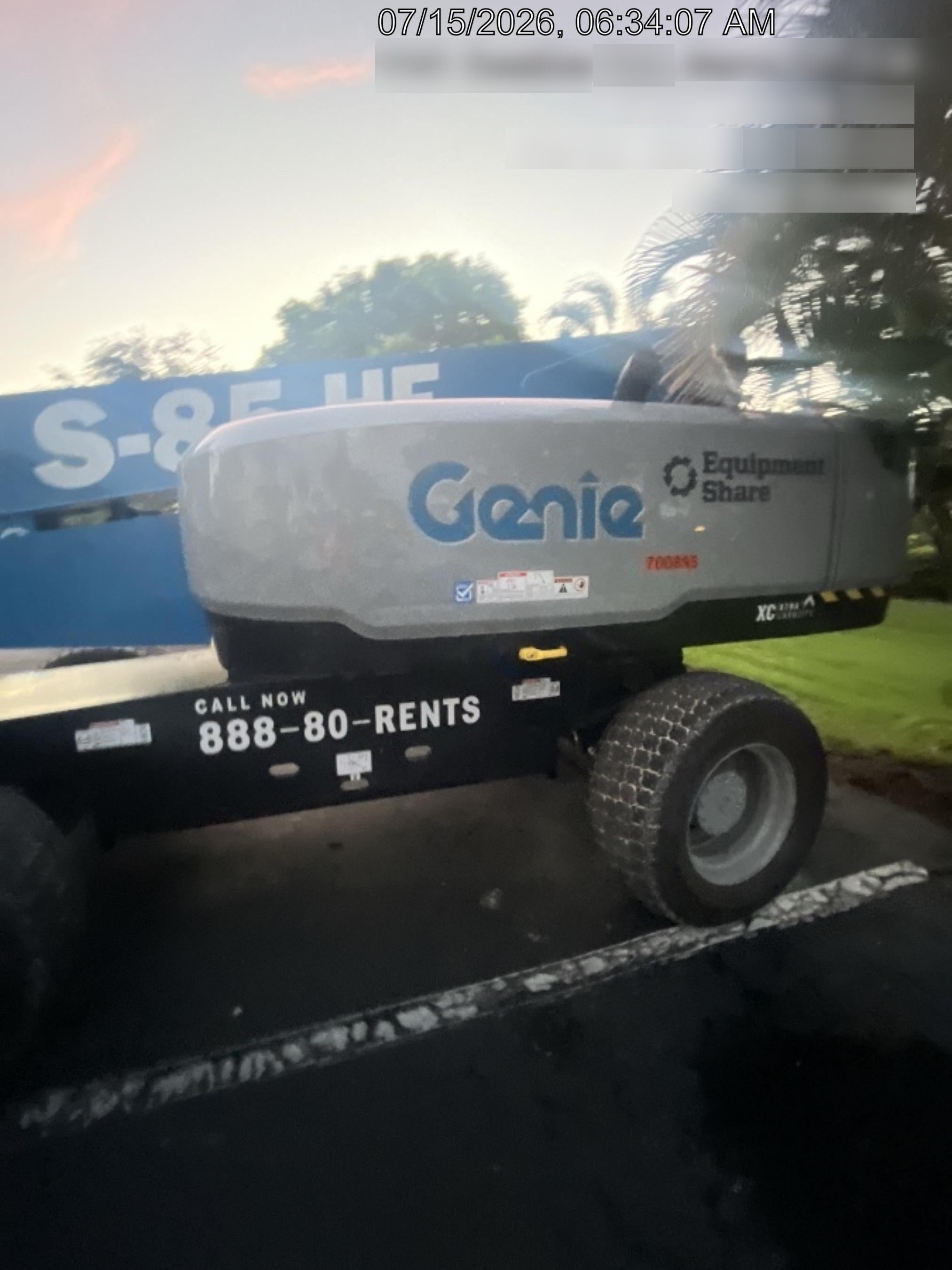2026 GENIE S-85 HF