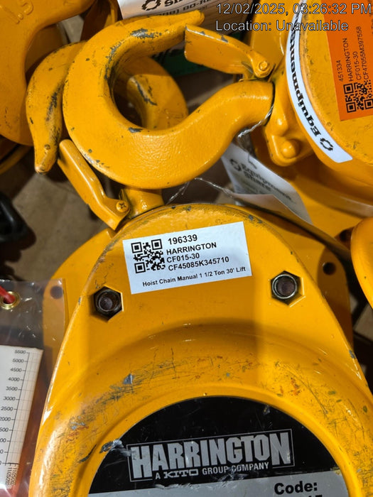 2021 HARRINGTON CF015-30