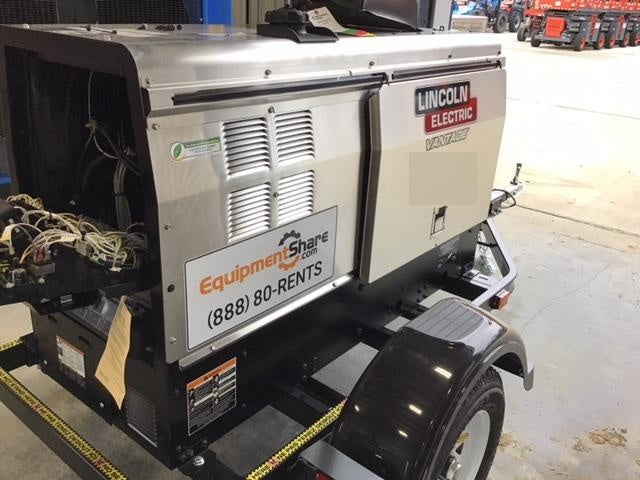 Lincoln Electric Vantage 322 Lincoln Vantage 322 Welder Ready Pak 3 - Vantage 322, Trailer