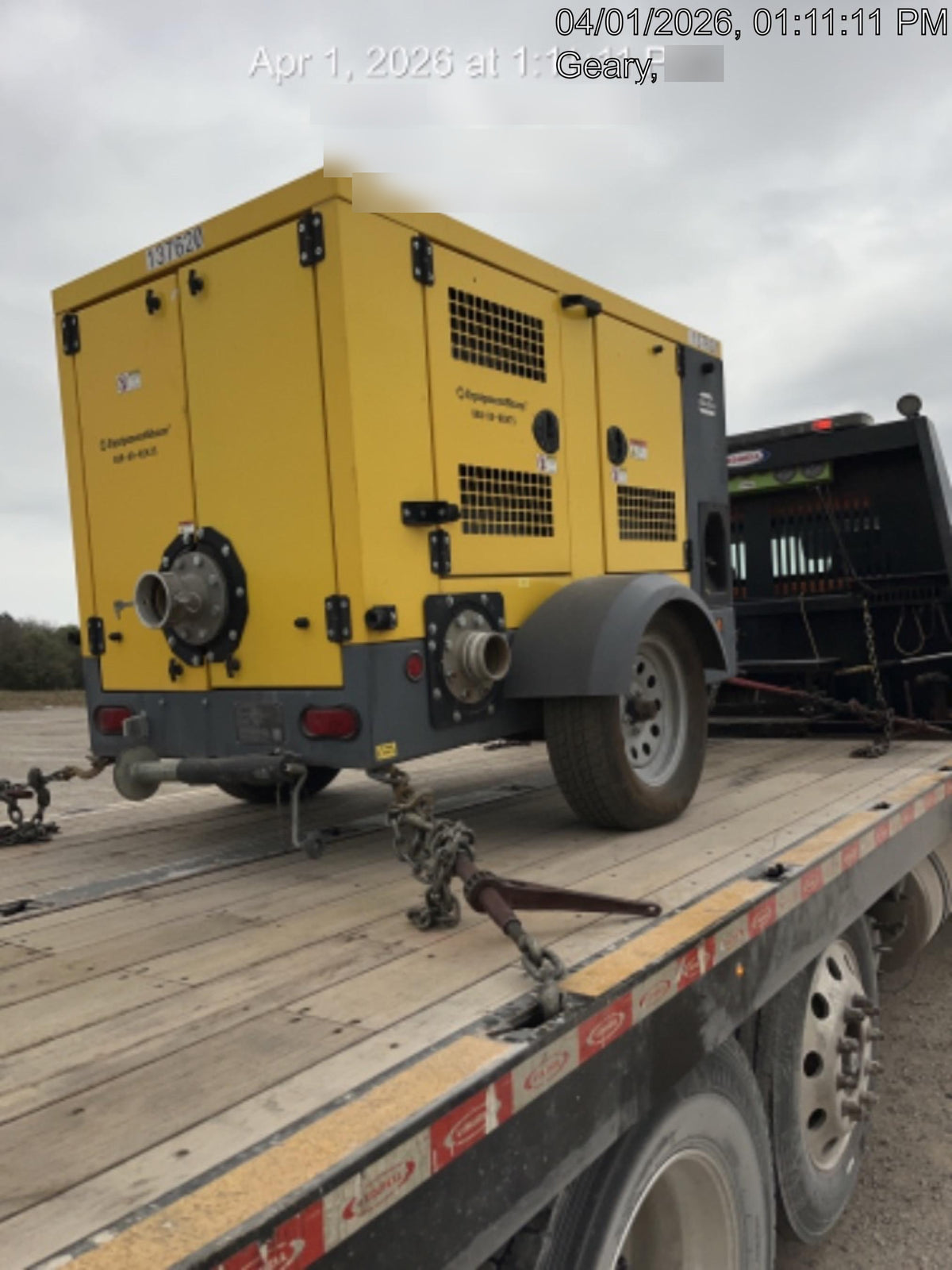 2021 ATLAS COPCO PAS 100 HF CS Enclosed