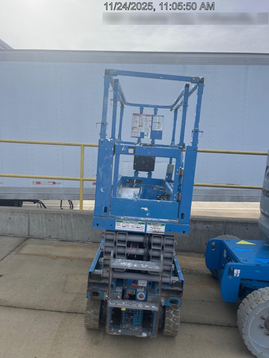 2020 Genie GS-1930 Solid Non Marking Tires, Beacon, Folding rails with half height swing gate, 800W Inverter