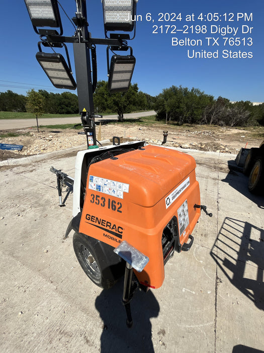 2023 Generac MLT2 Diesel, Flex Switch 120V Input, Powerzone Controller, (4) 320W LED Lights, 4kW Generator, 39.9 Gal Fuel Tank, 2" Ball, T3