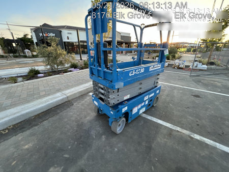 2019 Genie GS-1930 Half Height Swing Gate, 800W Inverter