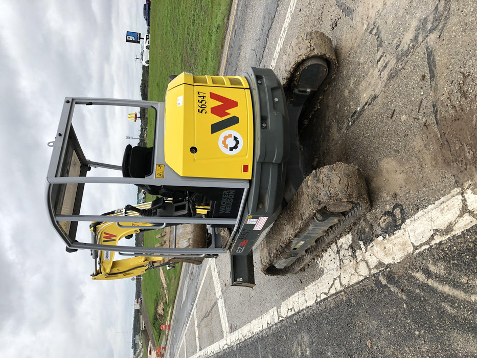 2020 Wacker Neuson EZ36 MX,TRK,LONG,CANOPY w/QC Coupler, 12"/18"/24" HD Buckets