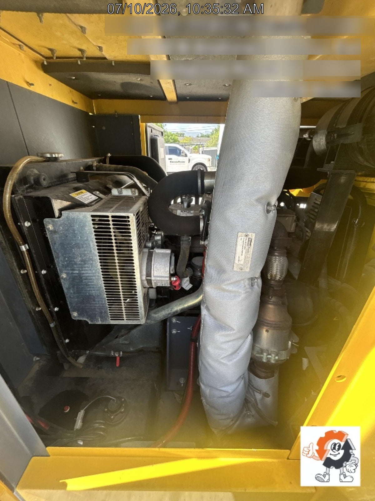 2020 ATLAS COPCO PAS 150 HF CS Enclosed