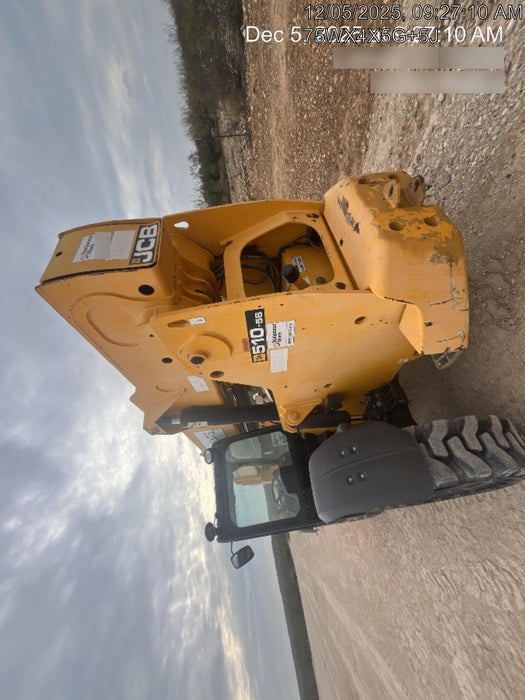 2019 JCB 510-56 JCB 510-56 74 HP w/Open ROPS, Beacon, Aux Hydraulics, Worklights, Solid Tires