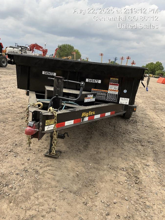 2025 BIG TEX TRAILER 16LP-14BK6SIRPD