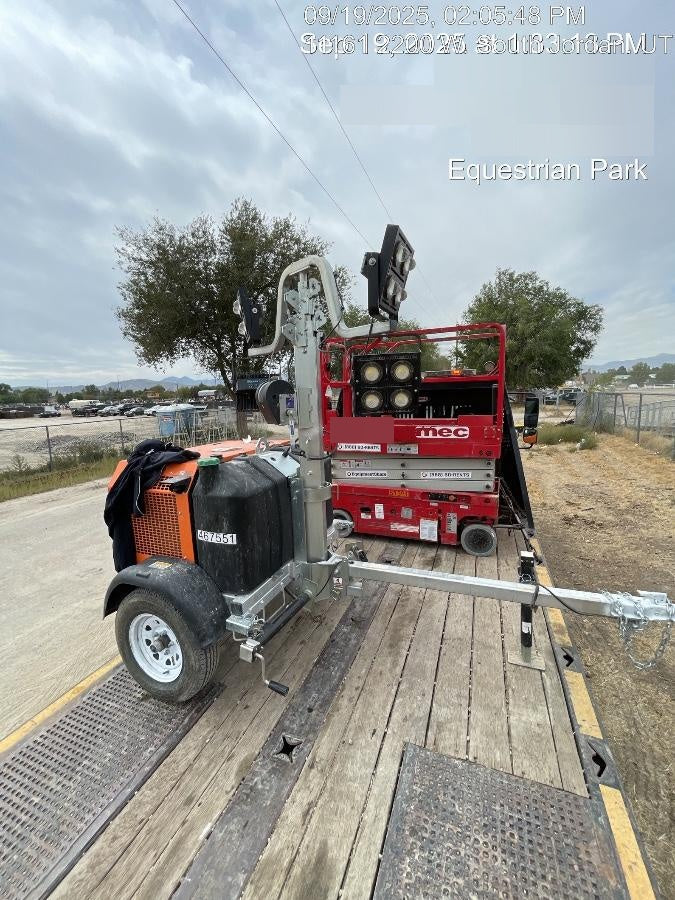 2024 Wanco WLTT-4MM4K Diesel, Deep Sea Controller, Shore Power Plug, Auto Start, (4) 350W LED Floodlights, 4kW Generator, 60 Gal Fuel Tank, 2" Ball, T3