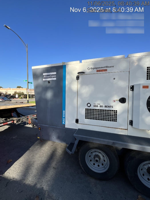 2022 ATLAS COPCO PAC H108 JD-S