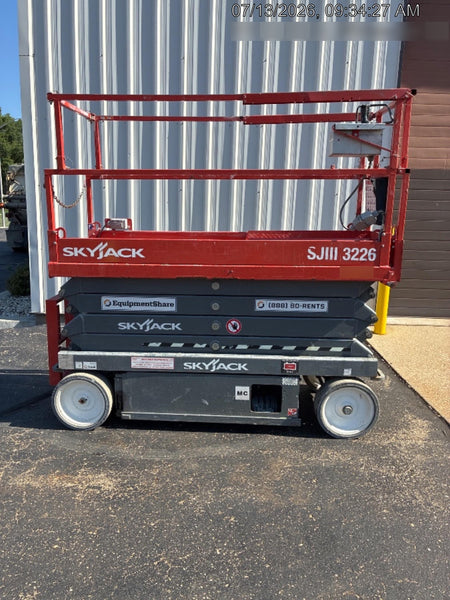 2018 Skyjack SJIII-3226 Standard Rental Specs