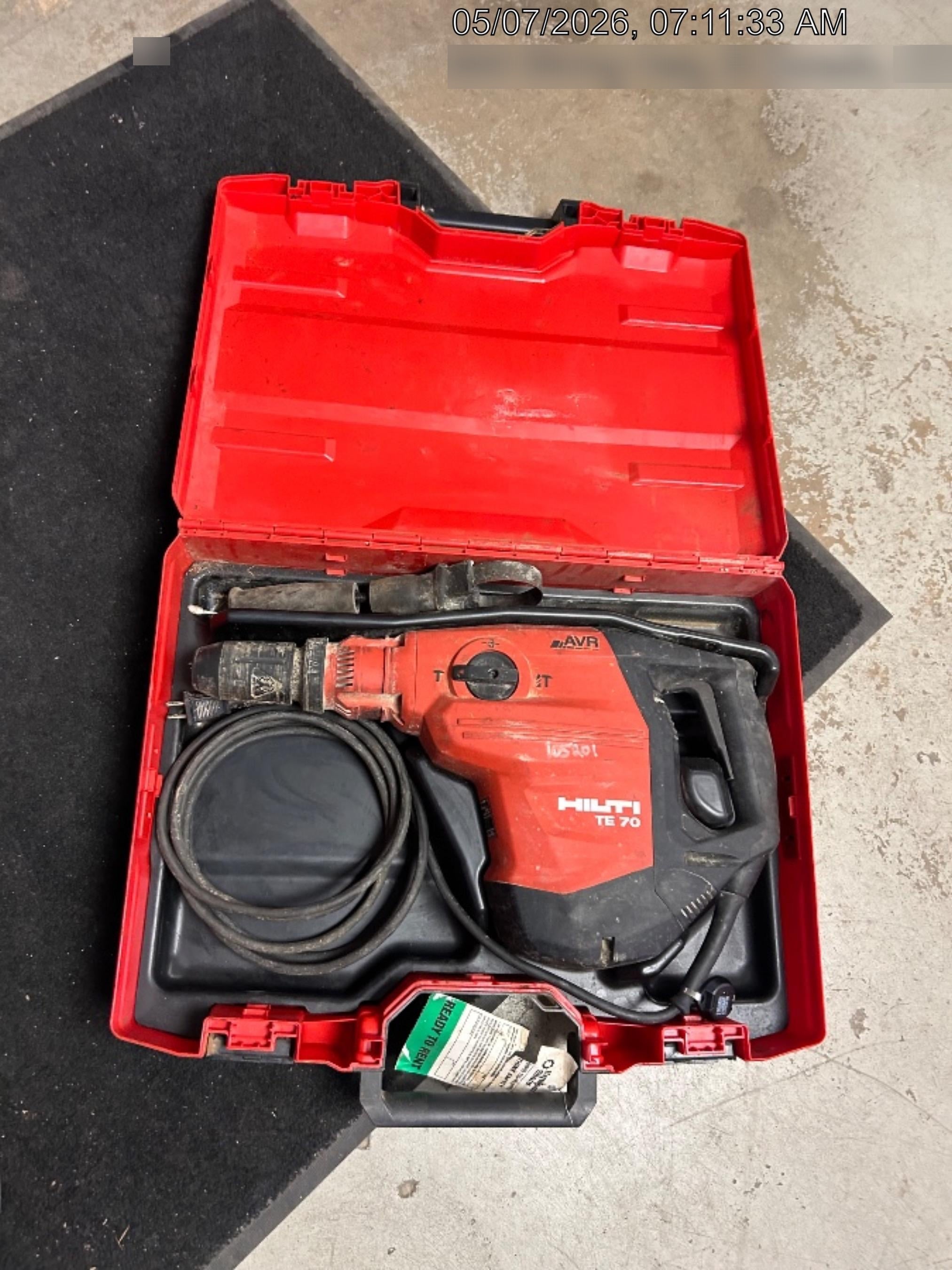 2020 HILTI TE 70-AVR