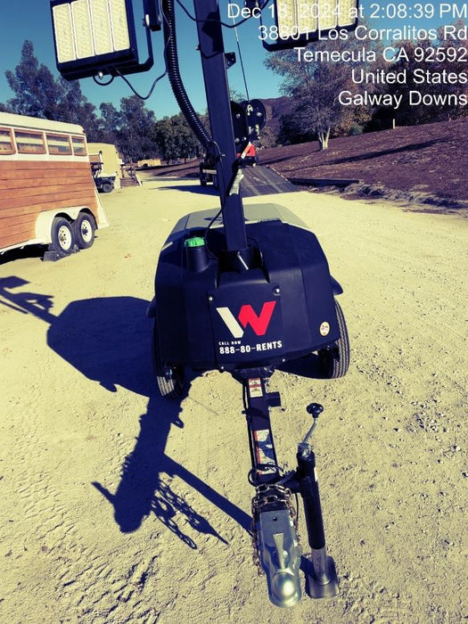 2024 Wacker Neuson LTT4 Diesel, Kohler KDW702, Deep Sea Controller, Auto Start, LED 320W, Bypass Outlet, T3