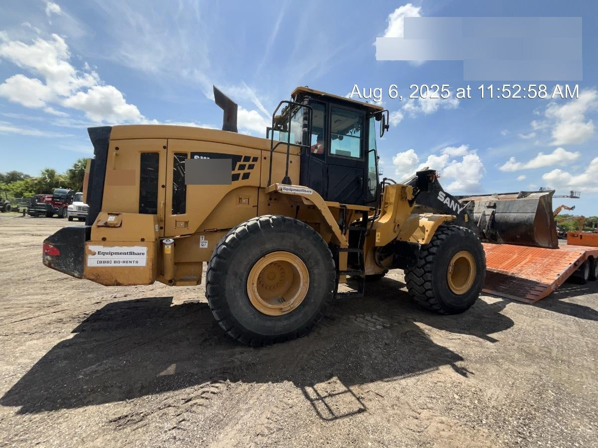 2019 Sany SW405K Tier 4, Cab, 3rd Function Hydraulics Smooth Pin On Bucket