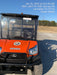 2022 Kubota RTV-X1140W-H Plastic Canopy, Windshield Acrylic Clear, LED Strobe Light, Wire Harness Kit, Back up Alarm
