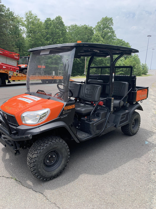 2022 Kubota RTV-X1140W-H Plastic Canopy, Windshield Acrylic Clear, LED Strobe Light, Wire Harness Kit, Back up Alarm