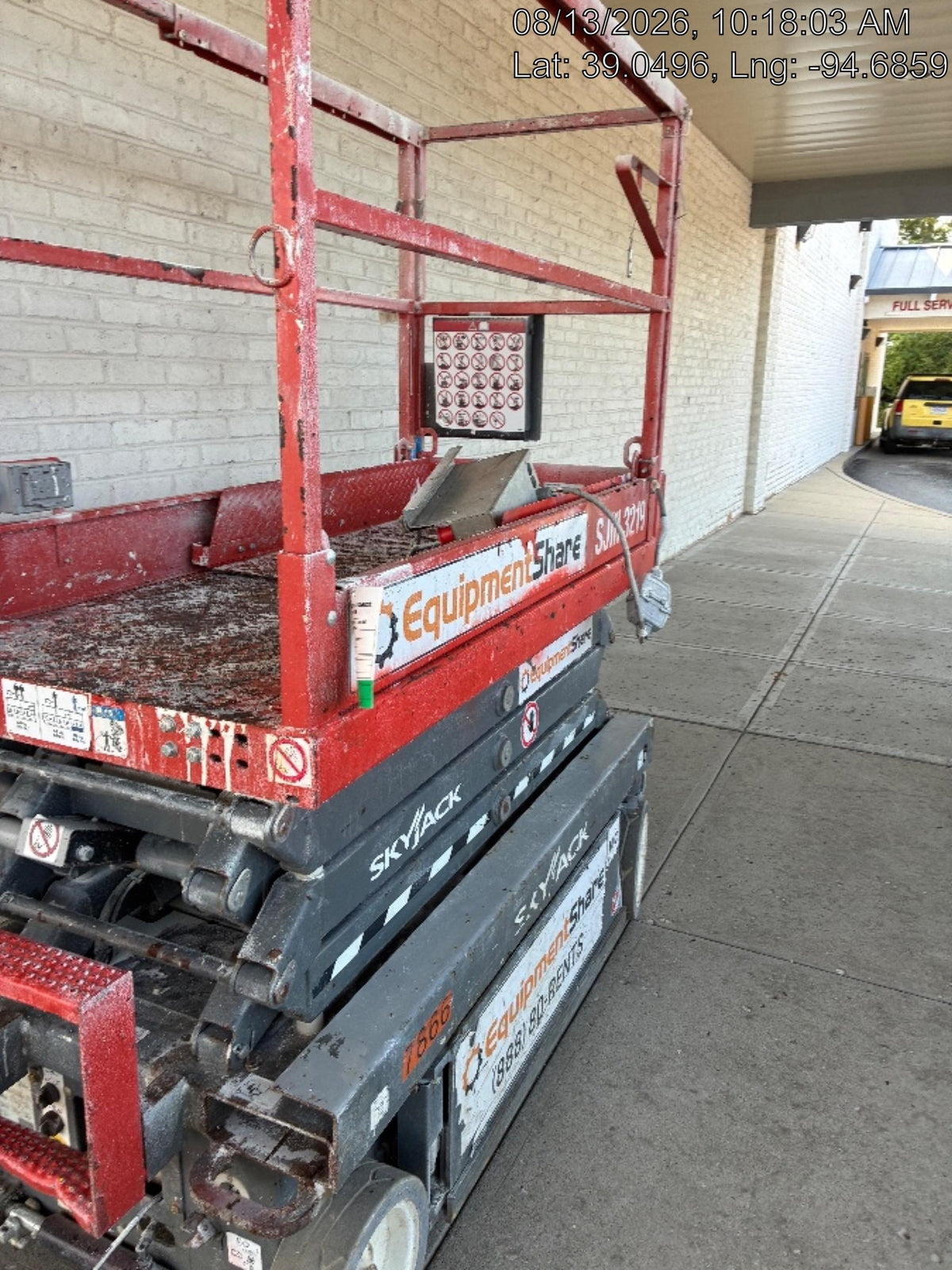 2018 Skyjack SJIII-3219 Skyjack SJIII3219 Scissor Lift w/Trojan Batteries