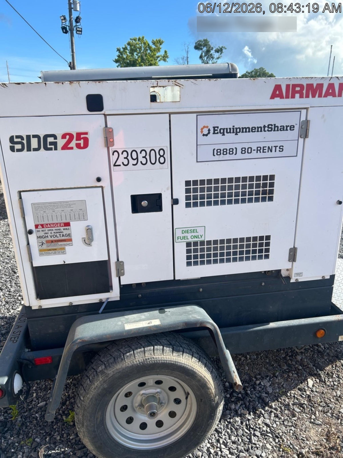 2022 AIRMAN SDG25S-8E1