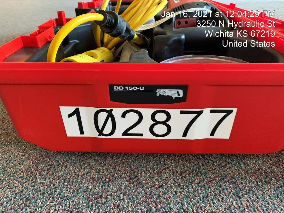 2020 HILTI DD 150-U