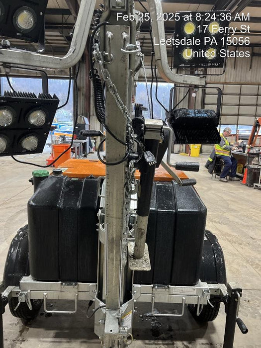 2024 Wanco WLTT-4MM4K Diesel, Deep Sea Controller, Shore Power Plug, Auto Start, (4) 350W LED Floodlights, 4kW Generator, 60 Gal Fuel Tank, 2" Ball, T3