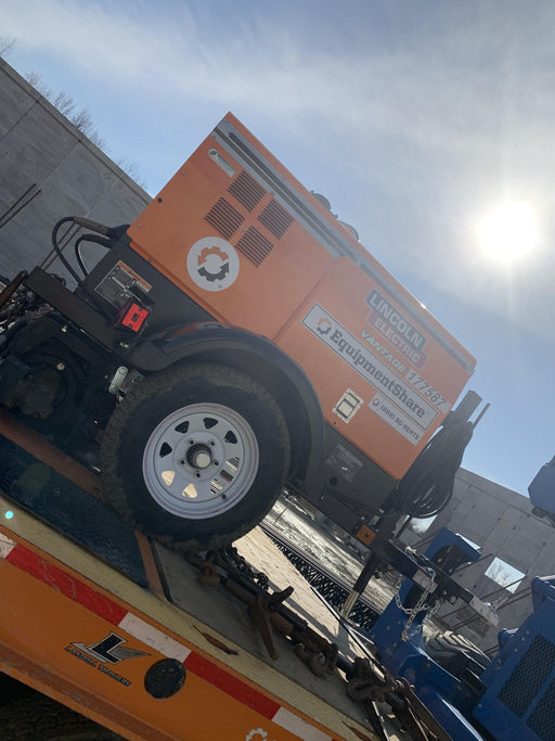 2021 Lincoln Electric Vantage 322 Vantage 322 Ready Pak 3 w/ Decals, ORANGE (includes trailer, cable rack, fender light kit) NO Telematics