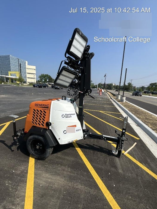 2023 Generac MLT2 Diesel, Flex Switch 120V Input, Powerzone Controller, (4) 320W LED Lights, 4kW Generator, 39.9 Gal Fuel Tank, 2" Ball, T3