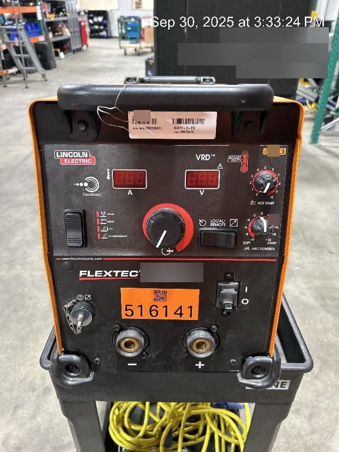2025 LINCOLN ELECTRIC FLEXTEC 350X