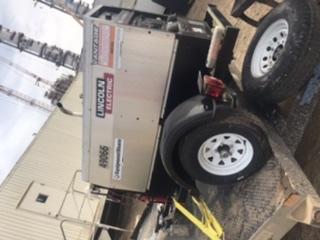 2019 Lincoln Electric Vantage 322 Ready-Pak 3, Two Wheel Trailer, Fender and Light Kit, Cable Rack