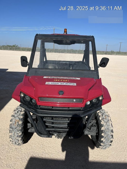 2021 Yanmar YU1000 Canopy, Steel Wheel, Poly WindShield, Beacon, Backup Alarm