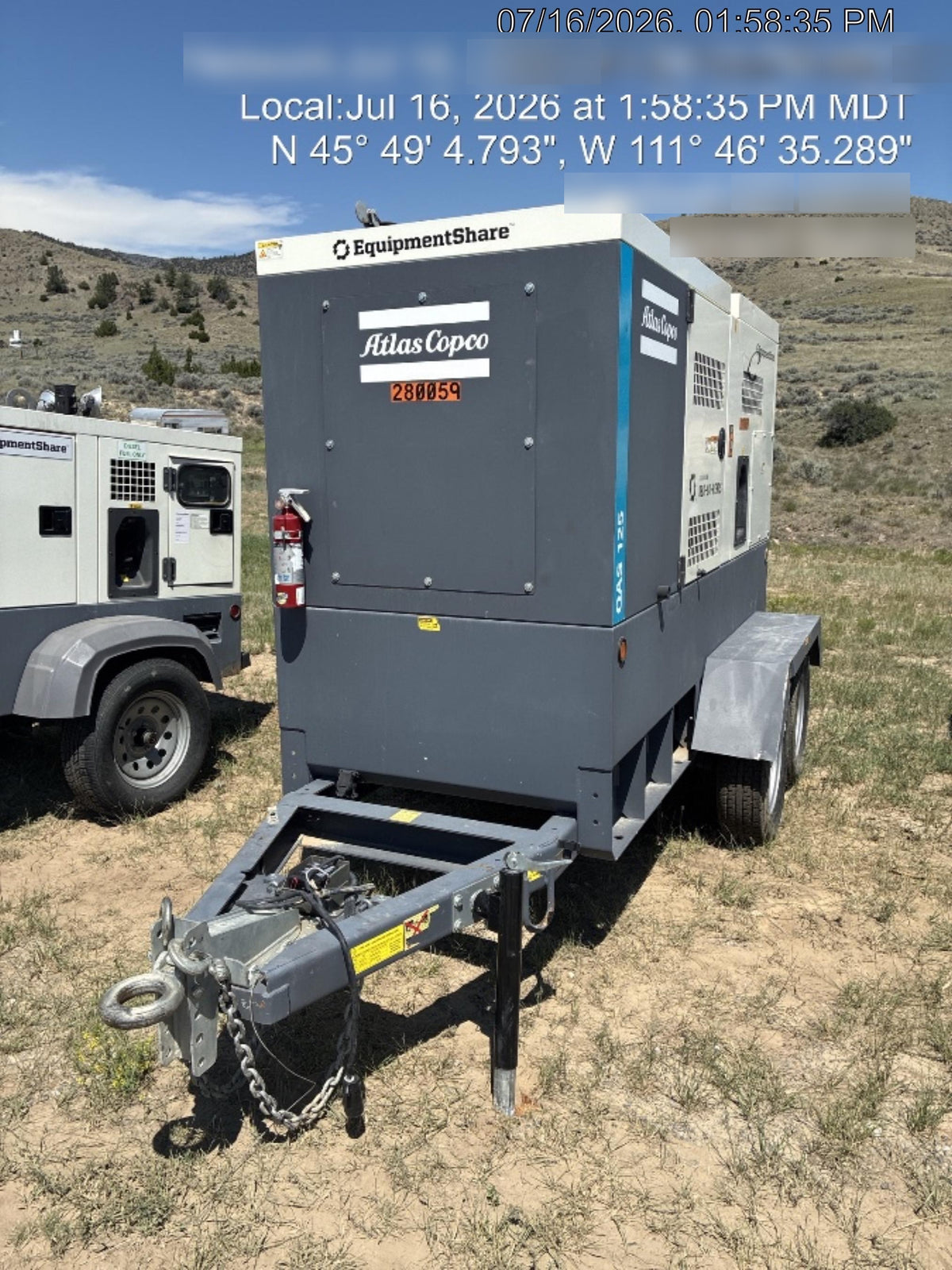 2022 ATLAS COPCO QAS 125