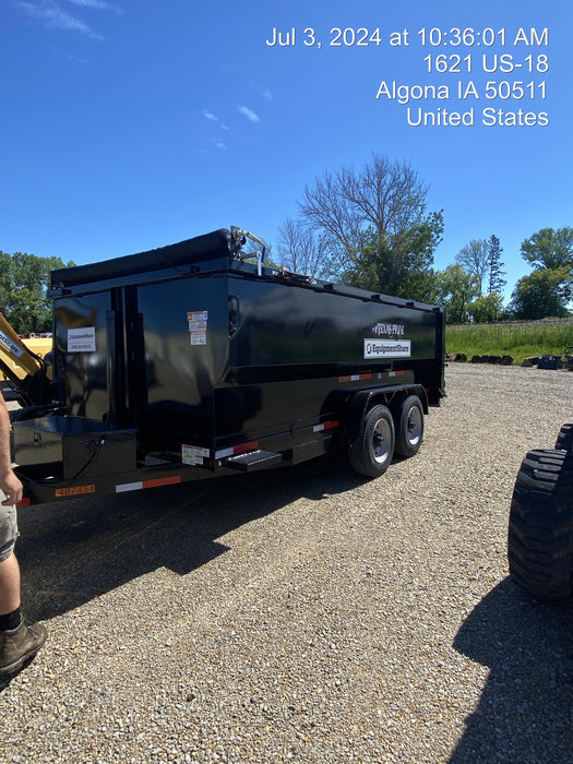 2024 TEXAS PRIDE TRAILERS DT714416KBP